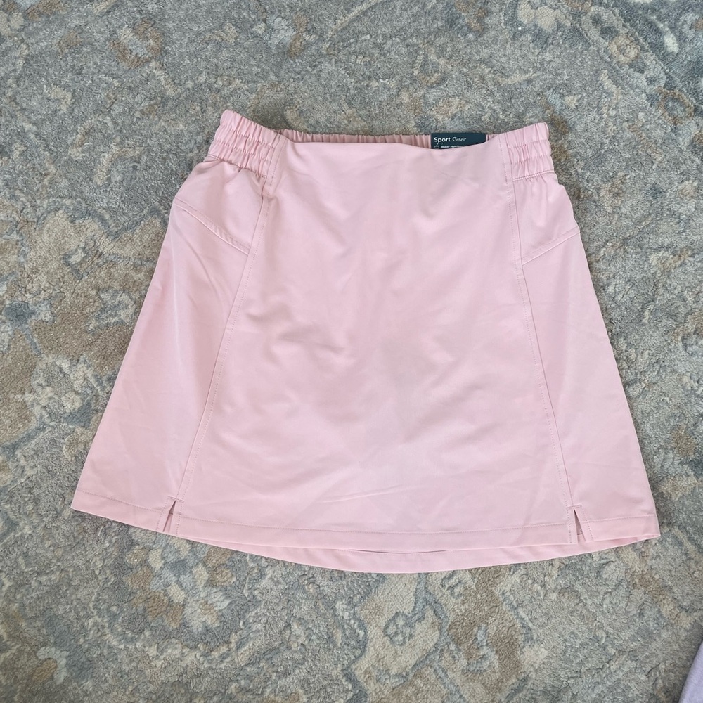 Tek Gear pink lined tennis skirt, size small